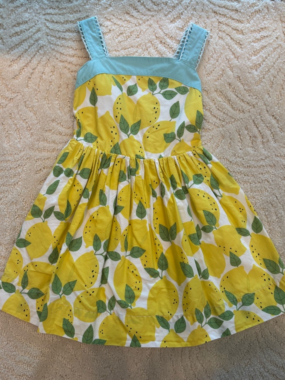 Mini Boden Lemon Dress